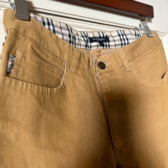 Burberry London, size 6, cotton pants with side piping - Picture 5 of 8